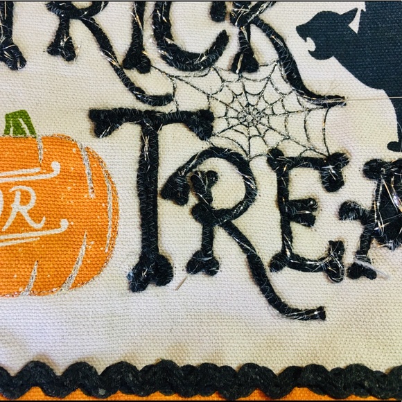 3 Halloween Black Cat Trick Treat Kitchen Towels - Picture 14 of 16